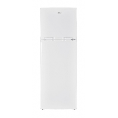 Nobu NB172W Δίπορτο Ψυγείο 172x60.5 cm 304 lt Λευκό